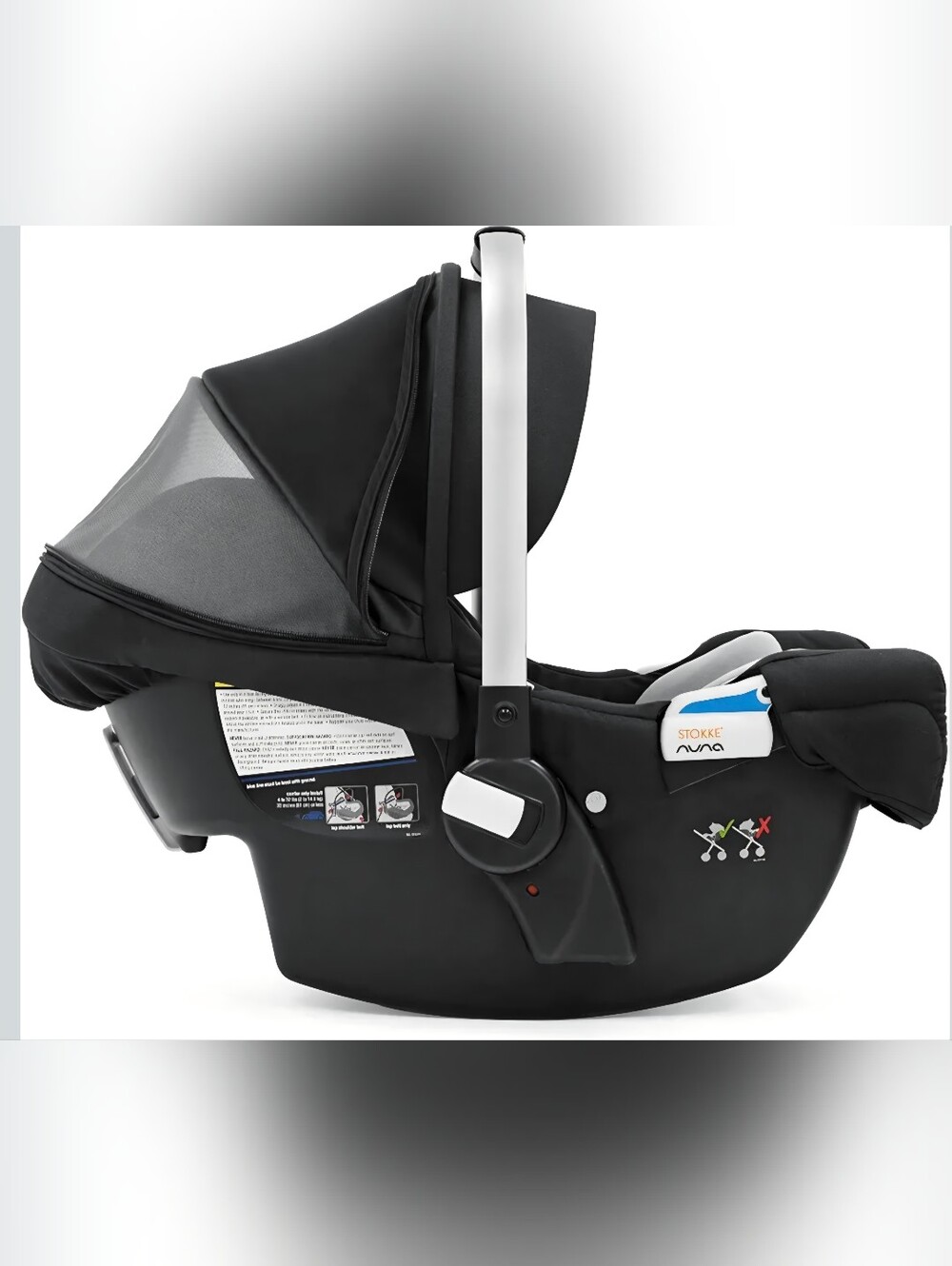 Stokke PIPA by Nuna Black Car Seat Black